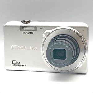 Casio Exilim Z900 16.1 Mega Pixel Silber Kompakt Digitalkamera aus Japan - Bild 1 von 10