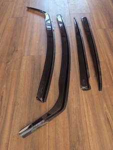 Fiat Grande Punto 2006 Full Set Of Tinted Wind Deflectors Used Good Condition - Picture 1 of 5