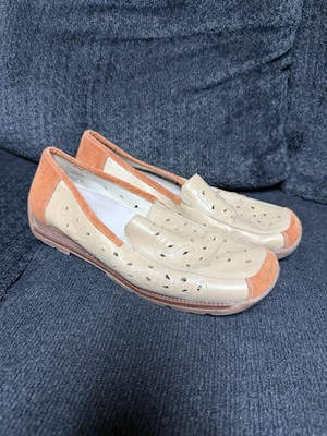 Zapatos para mujer Reiker 41 mocasines antiestrés de cuero planos informales Foto 1 de 4