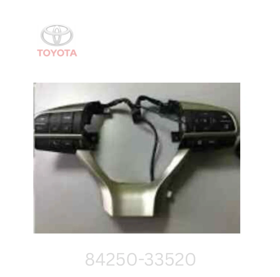 Interruptor de almohadilla de dirección Lexus original ES350/300H, GX460, RX450H/350 84250-33520 Foto 1 de 1