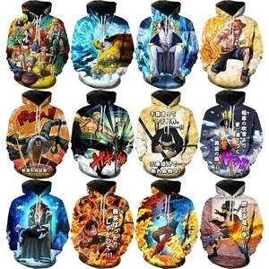 One Piece Anime Pullover Hoodie Halloween Cosplay Manga Oberbekleidung - Bild 1 von 11