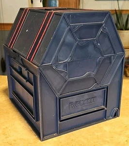 ROLYKIT Deluxe S-18 Blue Sewing Crafts Hobby Toolbox Fishing Tacklebox Hardware - Picture 1 of 15