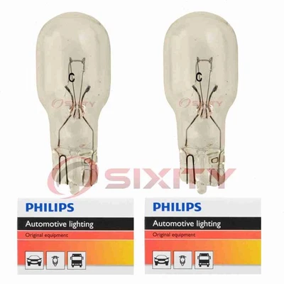 2 pc Philips Parking Light Bulbs for Merkur Scorpio XR4Ti 1985-1989 xt - Image 1 of 4