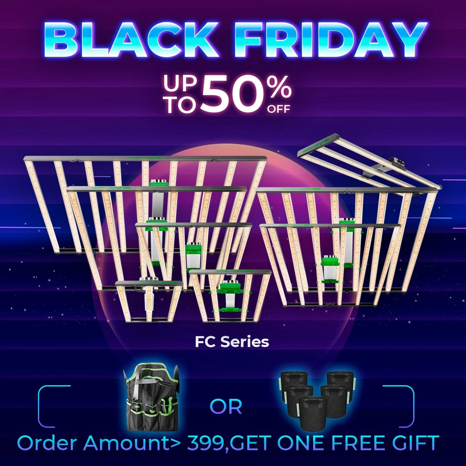 2025 Mars Hydro FC 8000 1000W EVO Smart LED Luz de Crecimiento Lámpara Led