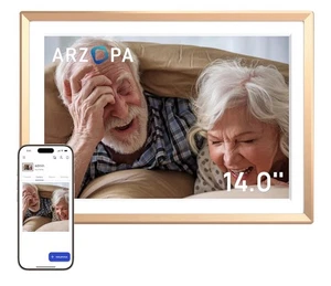 Arzopa D14 DIGITAL FRAME  1080p HDMI USB-C - Picture 1 of 4