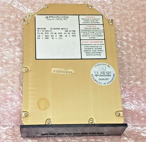 Vintage 1988 Miniscribe 3650 42MB 5.25" HH MFM hard disk drive, spins up, AS IS - Picture 1 of 4