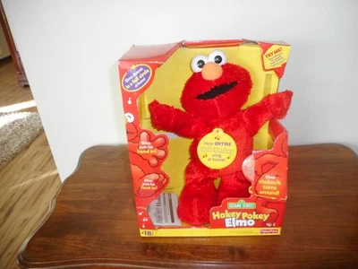Bonito 2002 Hokey Pokey Elmo Plaza Sésamo Fisher Price Mattel Foto 1 de 4