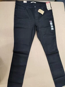 Levi's Women's 311 Shaping Skinny Jeans - Soft Black 33 X 32 - Picture 1 of 5