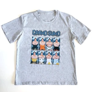 Sumo Rikishi Sekitori Graphic T-Shirt Gray Hoshoryu Kotozakura Kirishima Oho FS - Picture 1 of 4