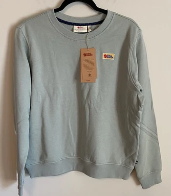 Sudadera Fjallraven Mujer Grande Verde Brumoso Manga Larga Vardag Suéter Nueva con Etiquetas Foto 1 de 3