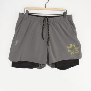 Pantalones Cortos ROARK Bommer Para Hombres XL Gris Forrado Correr Atlético Secado Rápido Time Drifter - Imagen 1 de 9