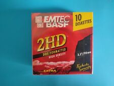 2 Boîtes De disquettes 3.5 EMTEC BASF