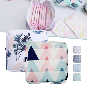 Mujeres Moda Servilletas Sanitarias Bolsa de Almacenamiento Mini Cartera Bolso Pequeño Bolso de Cosméticos - Imagen 1 de 18