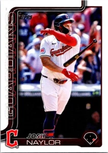 2025 Topps Serie 1 - Josh Naylor Cleveland Guardians #322 - Imagen 1 de 2