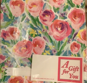 Juego de Envoltura de Regalo Clásico Rosa Lord & Taylor de Colección - Regalo del Día de la Madre - Imagen 1 de 2
