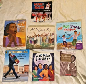 Bundle of 7 Black History/African American Children’s Literature Books - Picture 1 of 2