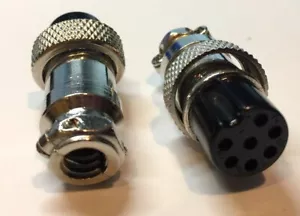 7 Pin Connector Female (2 pieces) - Picture 1 of 2