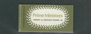 AUSTRALIA 1969 PRIME MINISTERS BOOKLET complete (Ed - V69/3) VF MNH - Picture 1 of 1