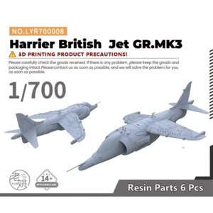 Avión modelo militar Yao'sStudio LYR700008 1/700 Harrier jet británico GR.MK3 - Imagen 1 de 4