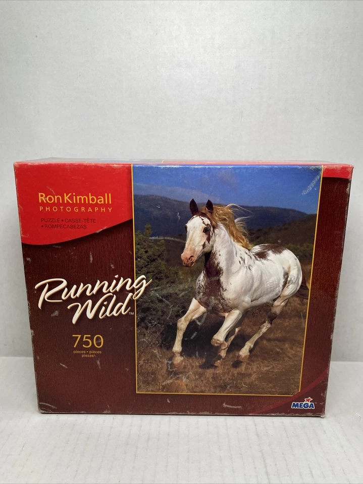 RON KIMBALL PHOTOGRAPHY RUNNING WILD HORSE JIGSAW PUZZLE BRAND NEW - Image 1 of 1