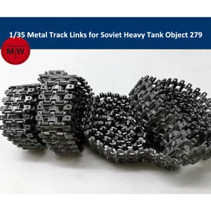 1/35 Metall Gleisglieder für sowjetisches schweres Panzerobjekt 279 Modell mit Metallstift - Bild 1 von 4