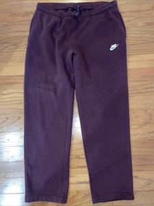 Nike Men Sweatpants Red Activewear 