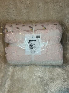 pottery barn vera blossom quilt-pink-ruffles & Stripes & Floral-Twin - Picture 1 of 5