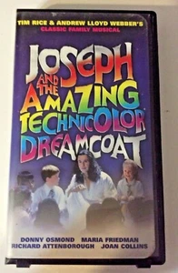 Joseph and the Amazing Technicolor Dreamcoat VHS Tape (2000, Universal) Rare - Imagen 1 de 3