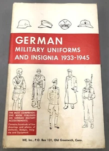 German Military Uniforms and Insignia 1933-1945 (1967, Hardcover Reference) - Picture 1 of 4