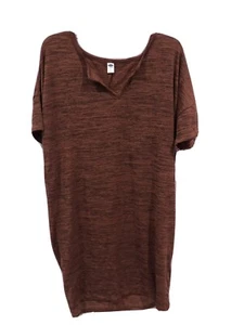 Old Navy Women’s Tunic Dress Brick Color Large - Picture 1 of 3