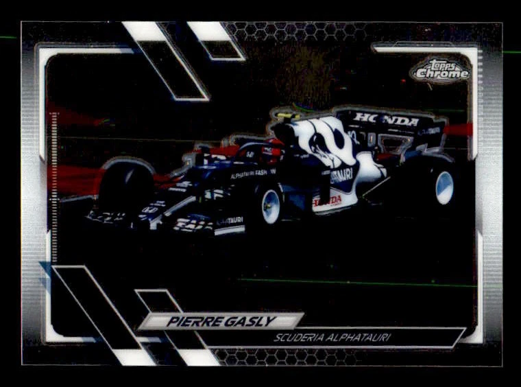  2021 Topps Chrome Formula 1 #108 Pierre Gasly F1 Cars - Image 1 of 2