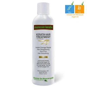 Tratamiento capilar de queratina profesional de fórmula marroquí 250 ml con aceite de argán - Imagen 1 de 3