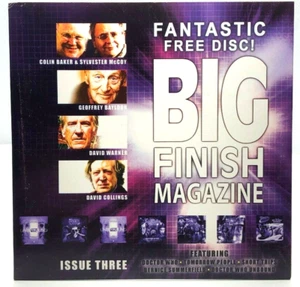 BIG FINISH CD MAGAZINE - UK Imported Doctor Who Promotional audio ISSUE #3 - Picture 1 of 2