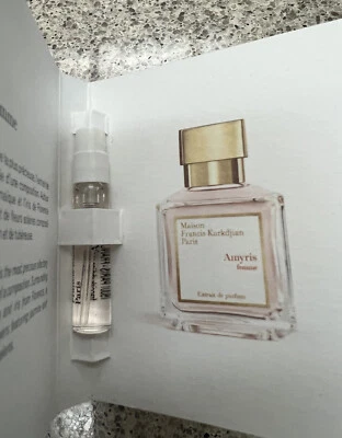 Maison Francis Kurkdjian Amyris FEMME Extrait De Parfum Spray 2 ml 0,06 fl oz NUEVO Foto 1 de 4