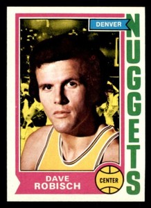 1974 Topps Basketball #183 Dave Robisch NM *d10