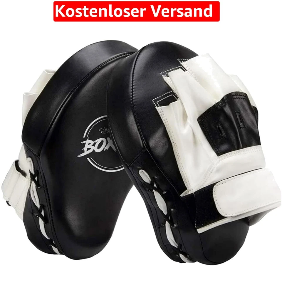 Vielseitige Pratzen Boxen für Kickboxen und Karate - 20x25cm Kunstleder - Bild 1 von 1