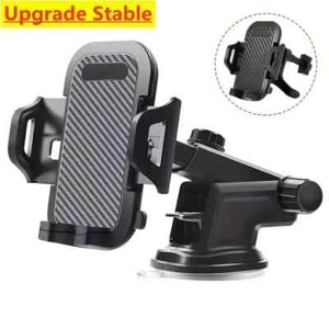 Universal Car Mobile Phone Holder 360° Windscreen Dashboard GPS Stand Cradle UK - Picture 1 of 6
