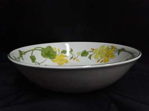 Villeroy & Boch Capuchina, Geranium, Yellow & Green: Round Serving Bowl (s), 8" - Picture 1 of 7