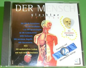 Der Mensch (PC Software) glasklar Edition | 2. Auflage | Ein Multimedia-Rundgang - Bild 1 von 3