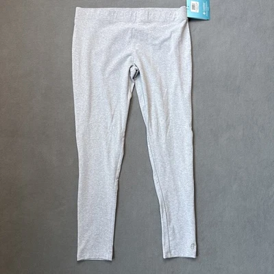 Coolibar Summer Leggings Womens Large Gray Travel Outdoor Stretch UPF Light NWT - Image 1 of 4