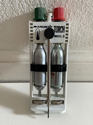 ARCHER BUTANE MINI GAS BRAZING TORCH MODEL B 64-2165 MICROFLAME NICE!!! - Image 1 of 4