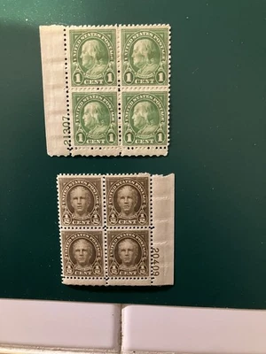 Scott #632  &  #653.  Mint Hinged - Image 1 of 2