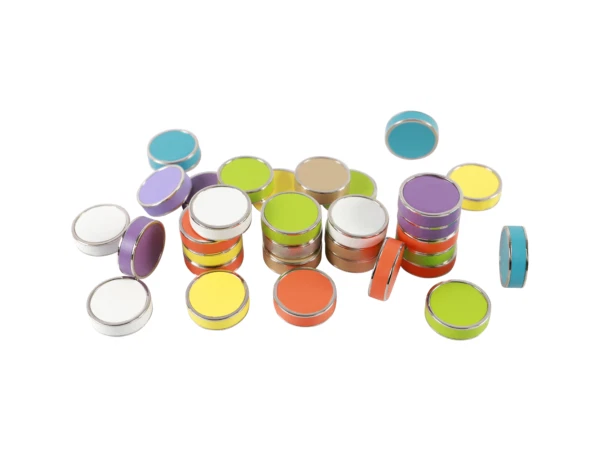 Damas de metal para backgammon  Foto 1 de 1