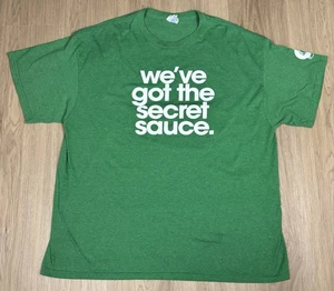 Publix Mitarbeiter Shirt "We've Got The Secret Sauce" Uniform GRÜN Gr. 2XL Rarität - Bild 1 von 18