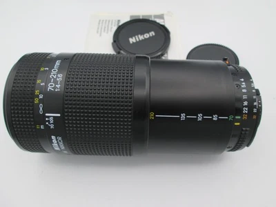 NIKON AF NIKKOR 70-210 mm f 4-5.6 IN OTTIME CONDIZIONI - Immagine 1 di 4
