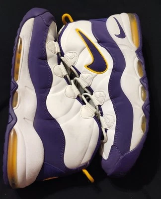 Nike Air Max Uptempo Basketball Shoes LA Lakers Mens 11 (311090 103) - Image 1 of 4