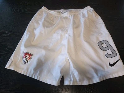 Pantalones Cortos Nike USMNT OFICIALES Juego Usados por Hércules Gomez Talla L #9 Foto 1 de 4