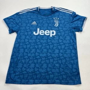 Adidas Juventus 2019/2020 Third Kit Soccer Blue Jersey Shirt Men Size XL Futbol - Picture 1 of 10