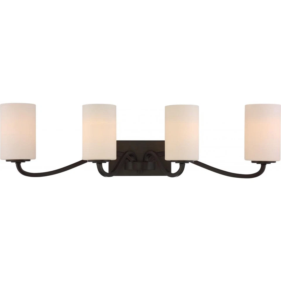 Nuvo Lighting 60/5971 Willow 4 Light 34"W Bathroom Vanity Light - Bronze - Image 1 of 1