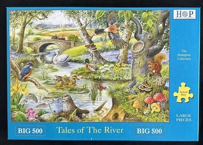 HOP Big 500 Piece Jigsaw Puzzle ~ Tales Of The River ~ Complete ~ FREE POSTAGE - Image 1 of 3
